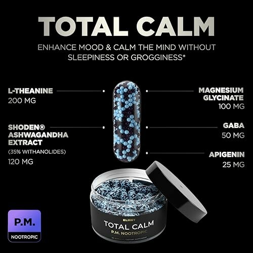 Total Calm supplement ingredients and benefits